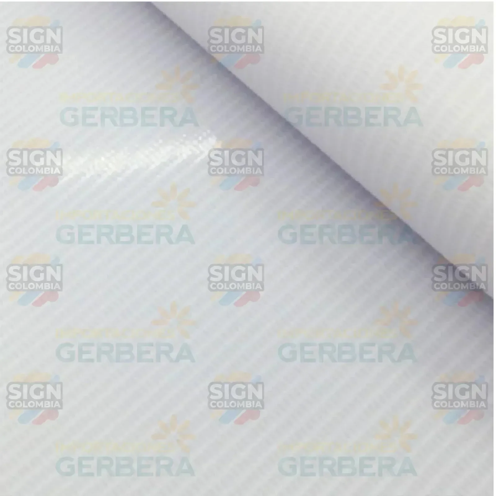 Lona Banner Blanco Brillante 11oz 320g