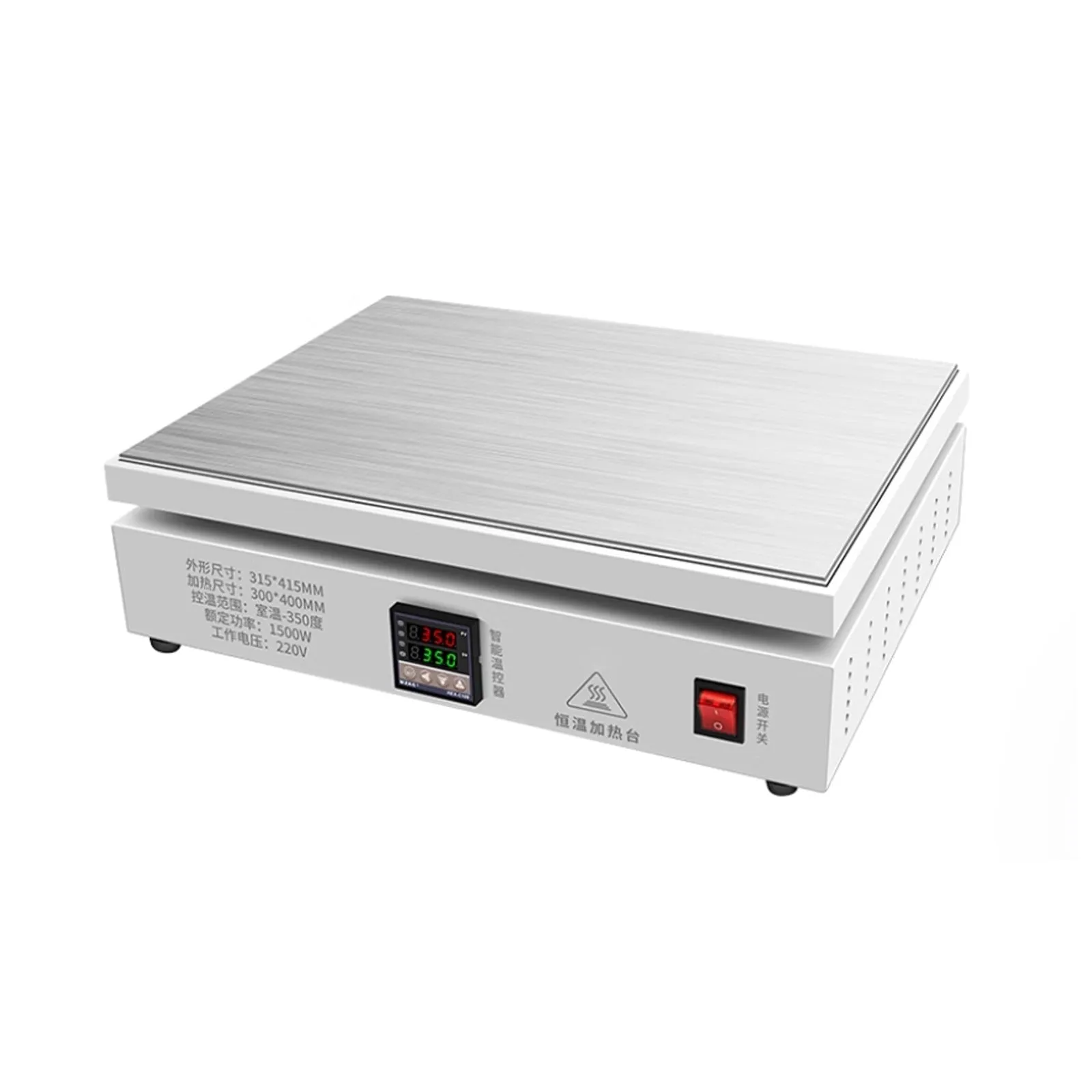 mesa de calentamiento a temperatura constante