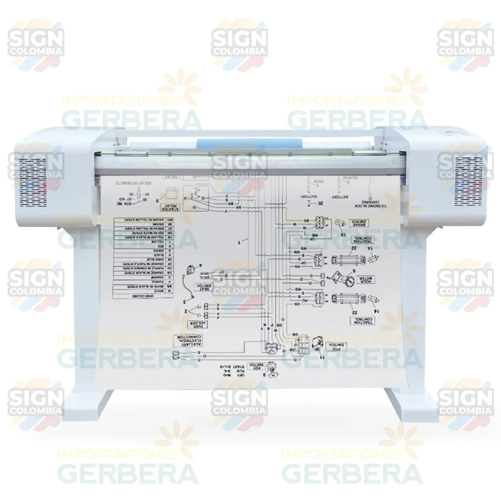 Plotter Térmico CAD Para Ingeniería (88cm ancho)