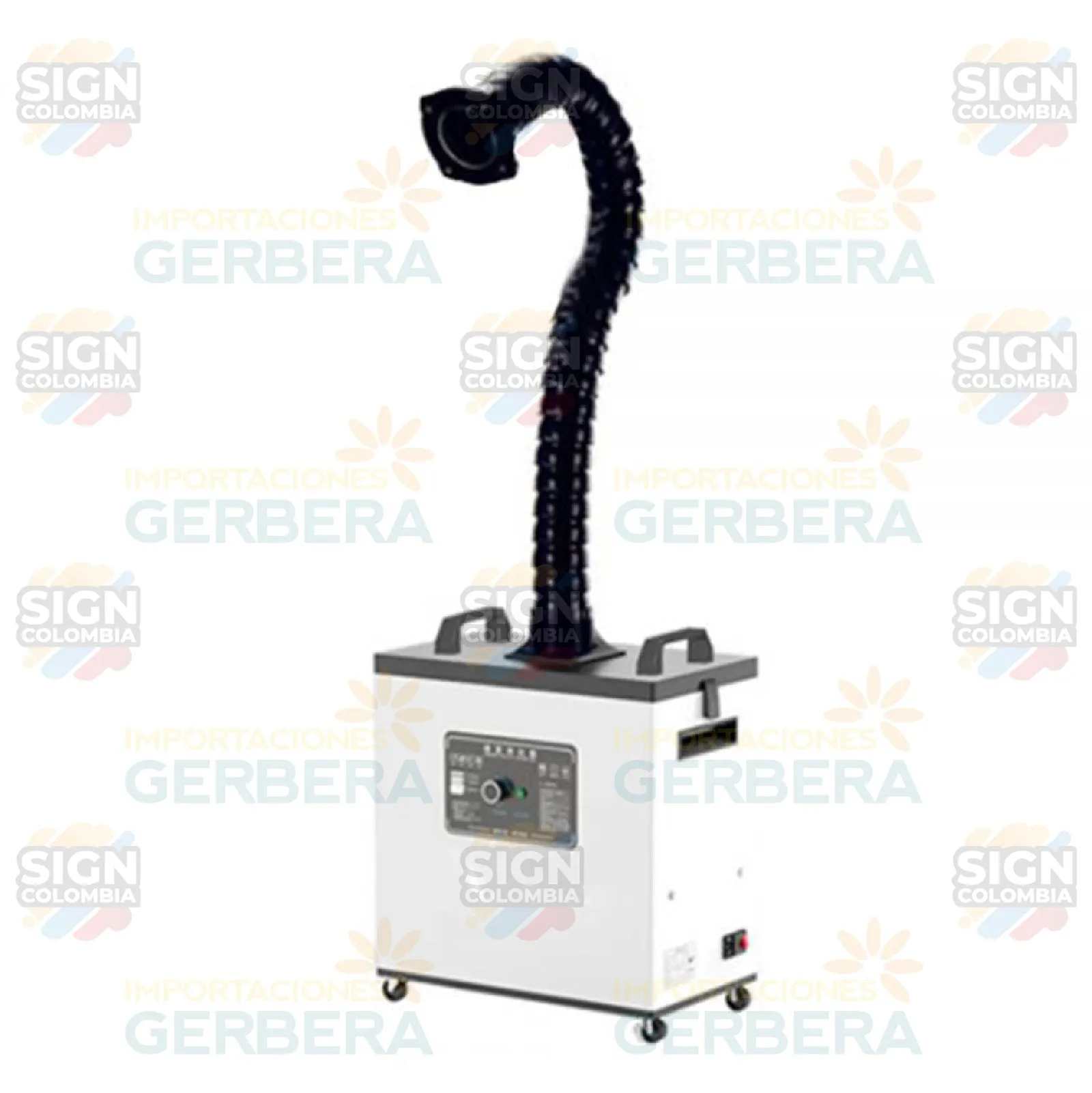 Purificador de humo para máquina agitadora no incluye adaptador de manguera