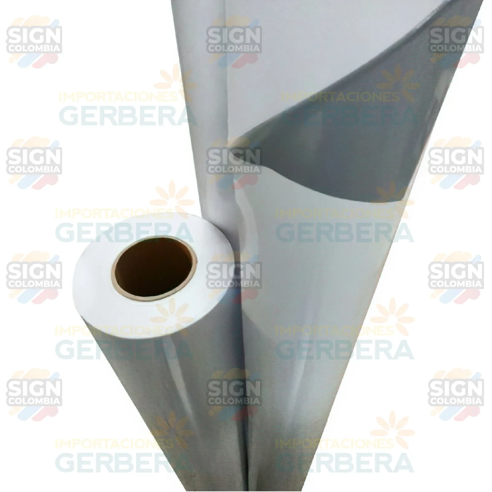 Vinilo Brillante Gris 140g BK18