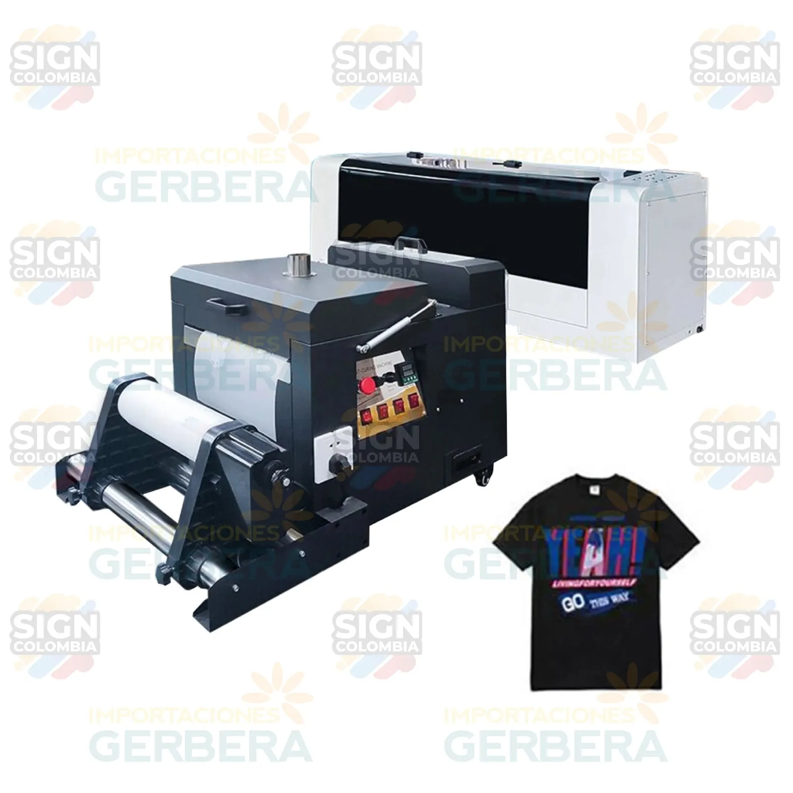 Impresora DTF 300B con 2 cabezales XP600