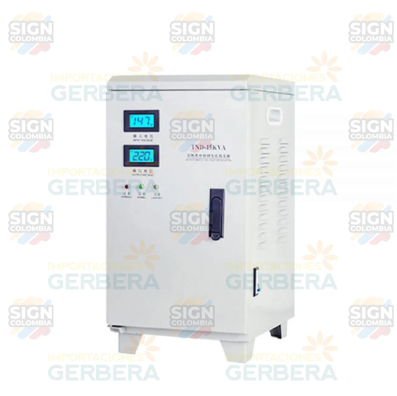 Transformador / Regulador de voltaje totalmente automático de 10/15kW, 220V