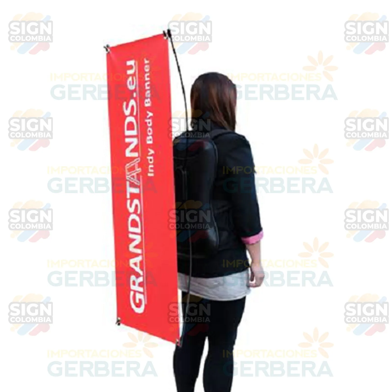Popman x Banner Stand 45x120cm
