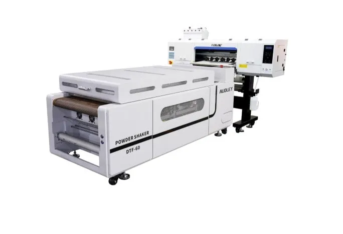 Impresora DTF de 4 cabezales S8074-3 e impresora con agitador de polvo DF-800L(A)Pro