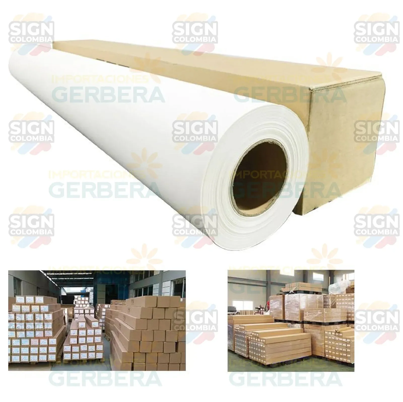 Papel Sublimación 1.62x500m