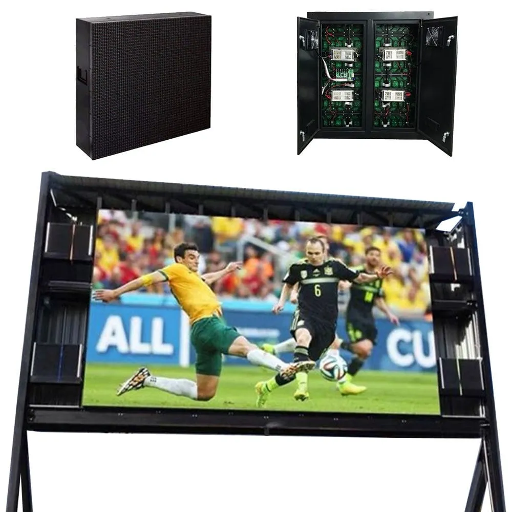 Pantalla LED Display Con Gabinete de Hierro