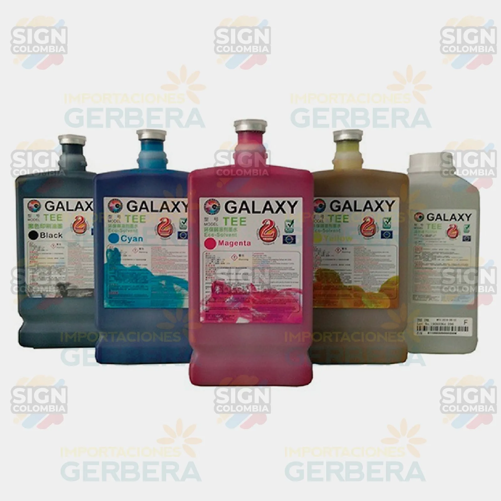 Tintas Galaxy 2 Años CMYK