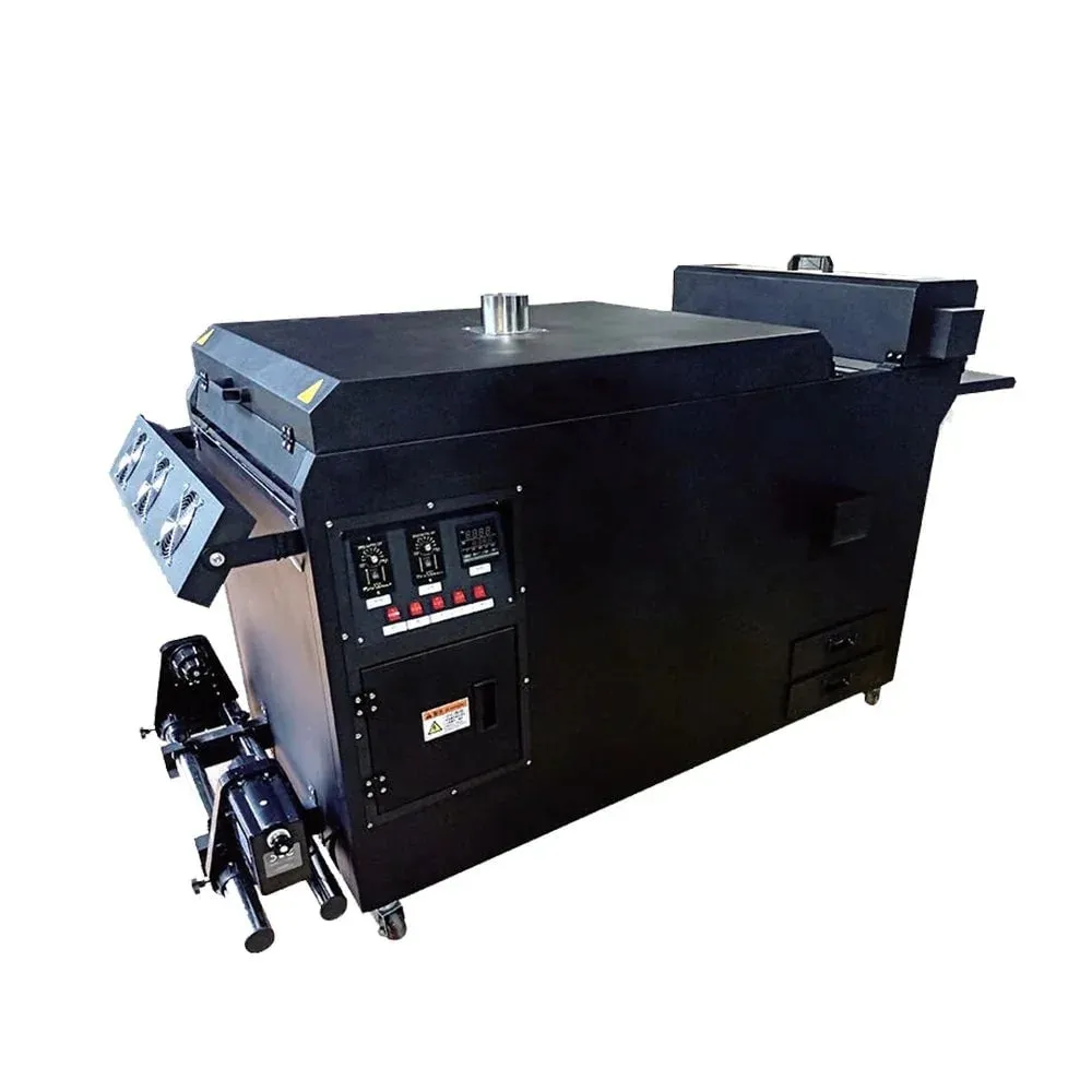 Máquina agitadora y secadora automática de polvo adhesivo DTF
