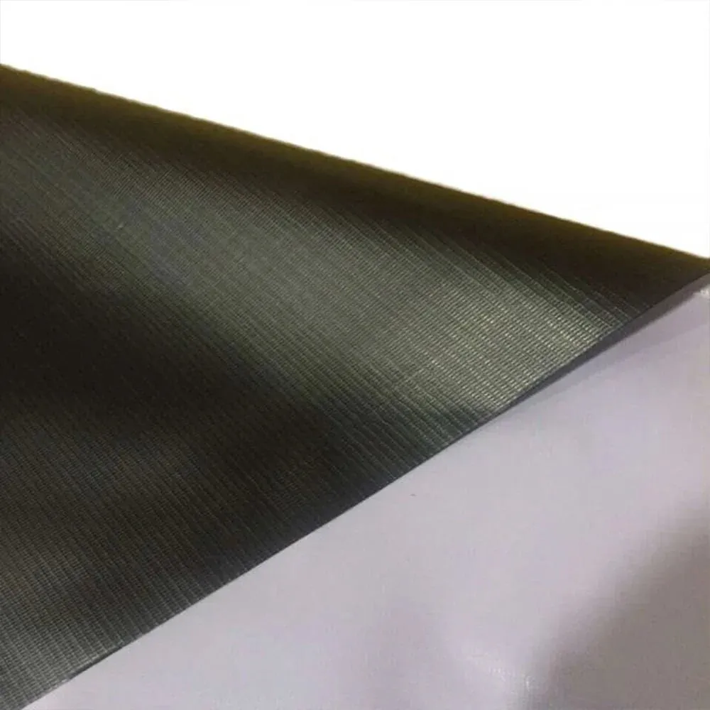 Lona Banner Mate Reverso Negro 11Oz 320g