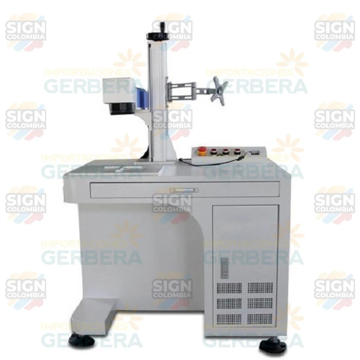 Marcadora de Fibra Laser para Metal
