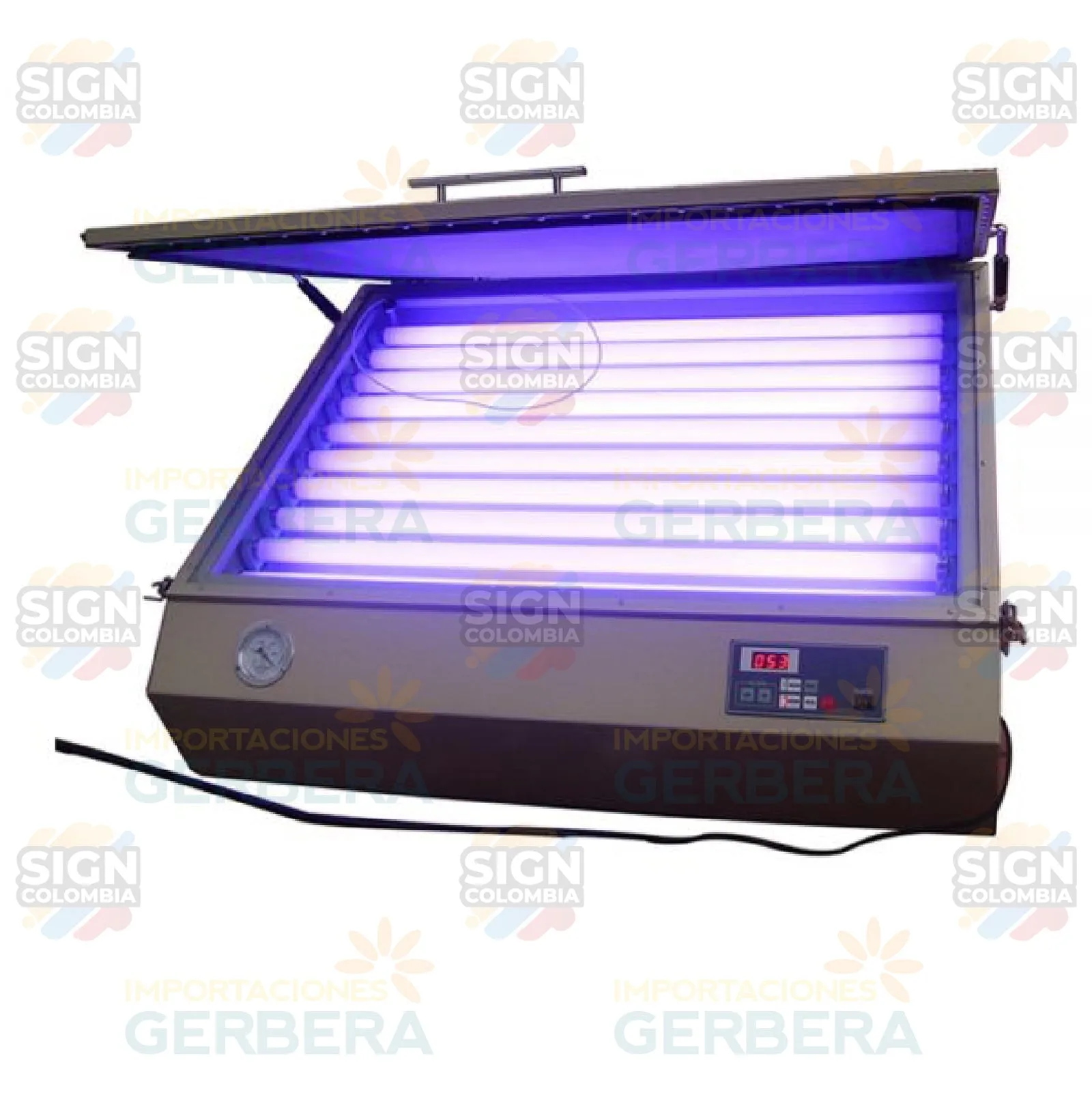 Unidad de exposición de 110V / 220V 450W UV de 22 "x 34"