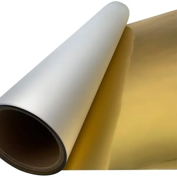 Papel DTF Foil De Impresión Dorado 0.6x100m