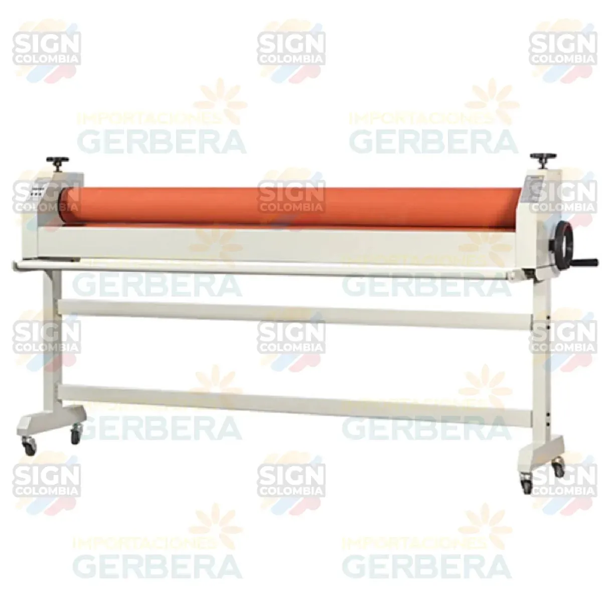 Laminadora manual en frío gran formato de 1.60