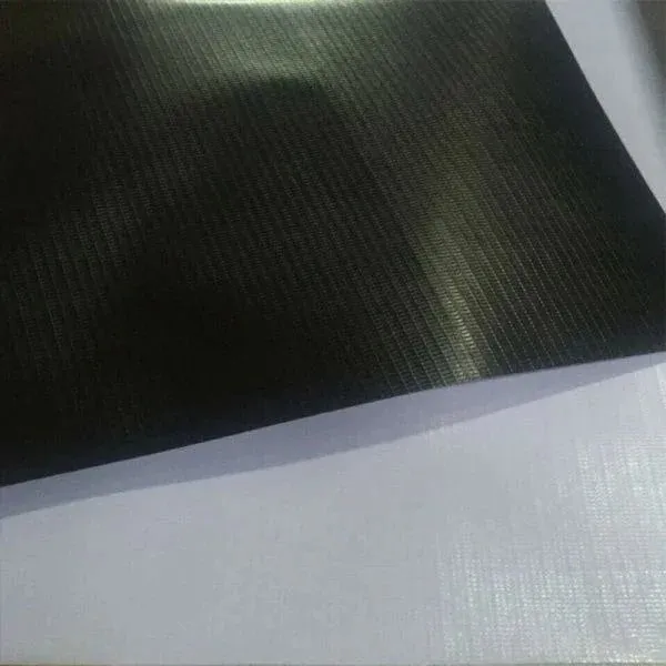 Lona Banner Mate Reverso Negro 11Oz 320g