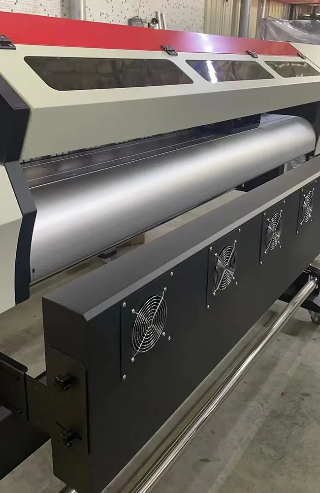 Plotter- Impresora Ecosolvente/ Sublimación de 1,8 m con 4 cabezales