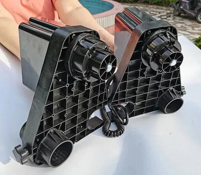 Take Up - Carrete de recogida de material automático con motores dobles sin tubos de acero