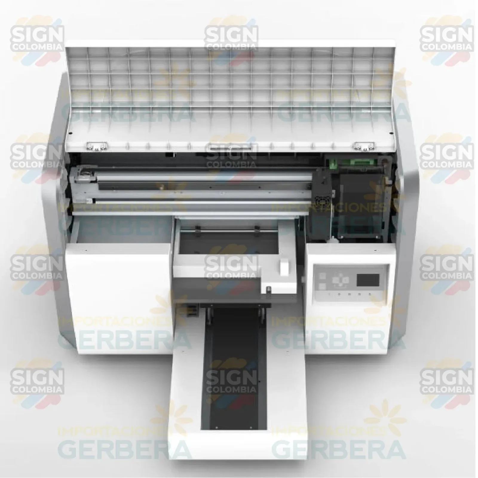 Rotary para impresora cama plana LED UV A3