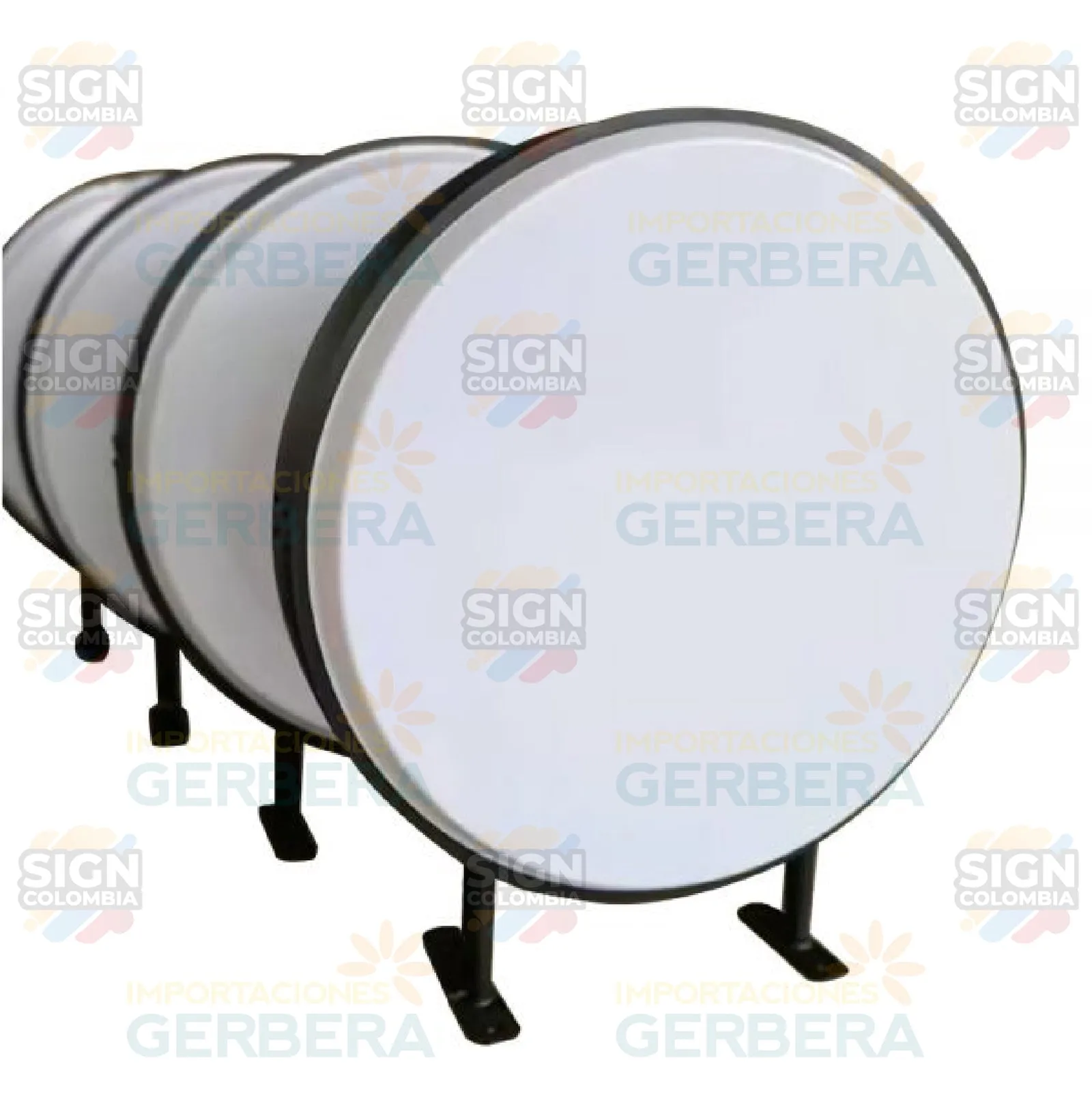 CAJA DE LUZ REDONDA ACRILICA