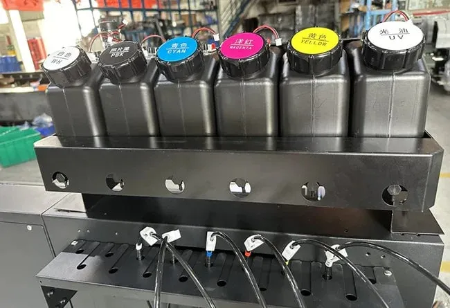 Impresora de tinta híbrida UV de 1,8 m con 3/4 cabezales i3200U