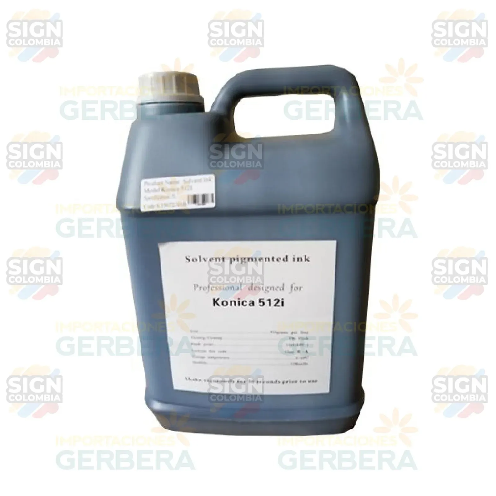 Tinta solvente Konica para 30PL-80PL (5L)