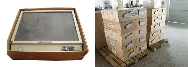 Unidad de exposición de 110V / 220V 450W UV de 22 "x 34"