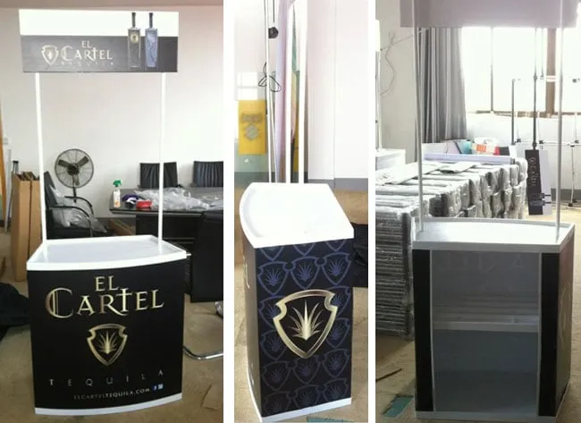 Mesa de PP de 80x180 cm