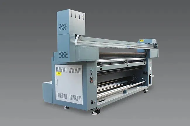 Impresora digital gran formato con impresión directa sobre tela de 1,6 m con 2 cabezales Epson 3200