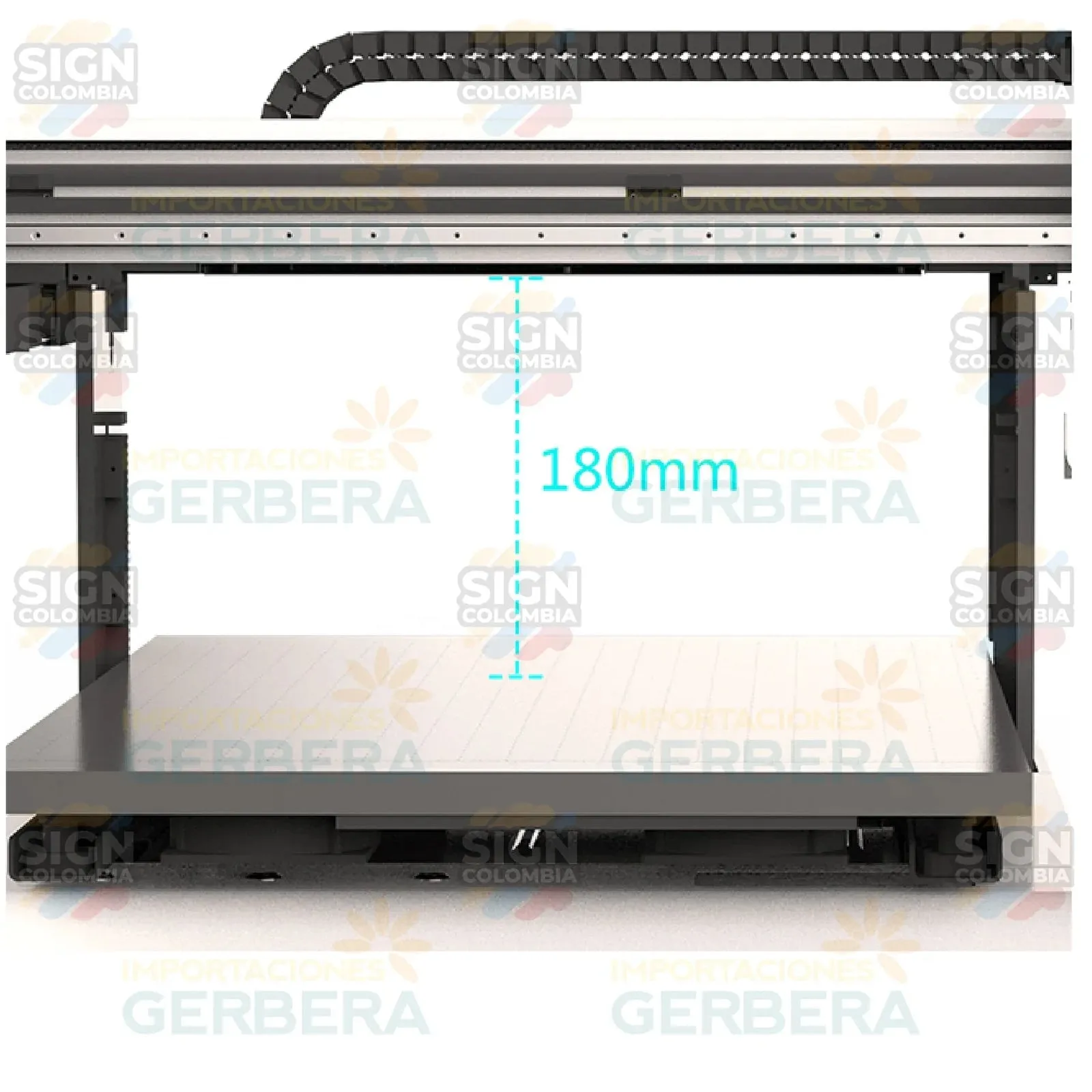 Impresora UV con 3 cabezales I1600-U1 de 60x90